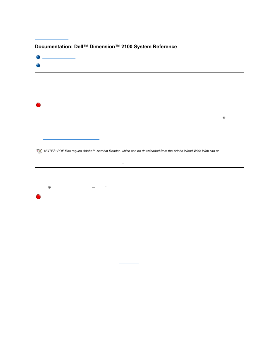Dell Dimension 2100 User Manual | Page 10 / 44