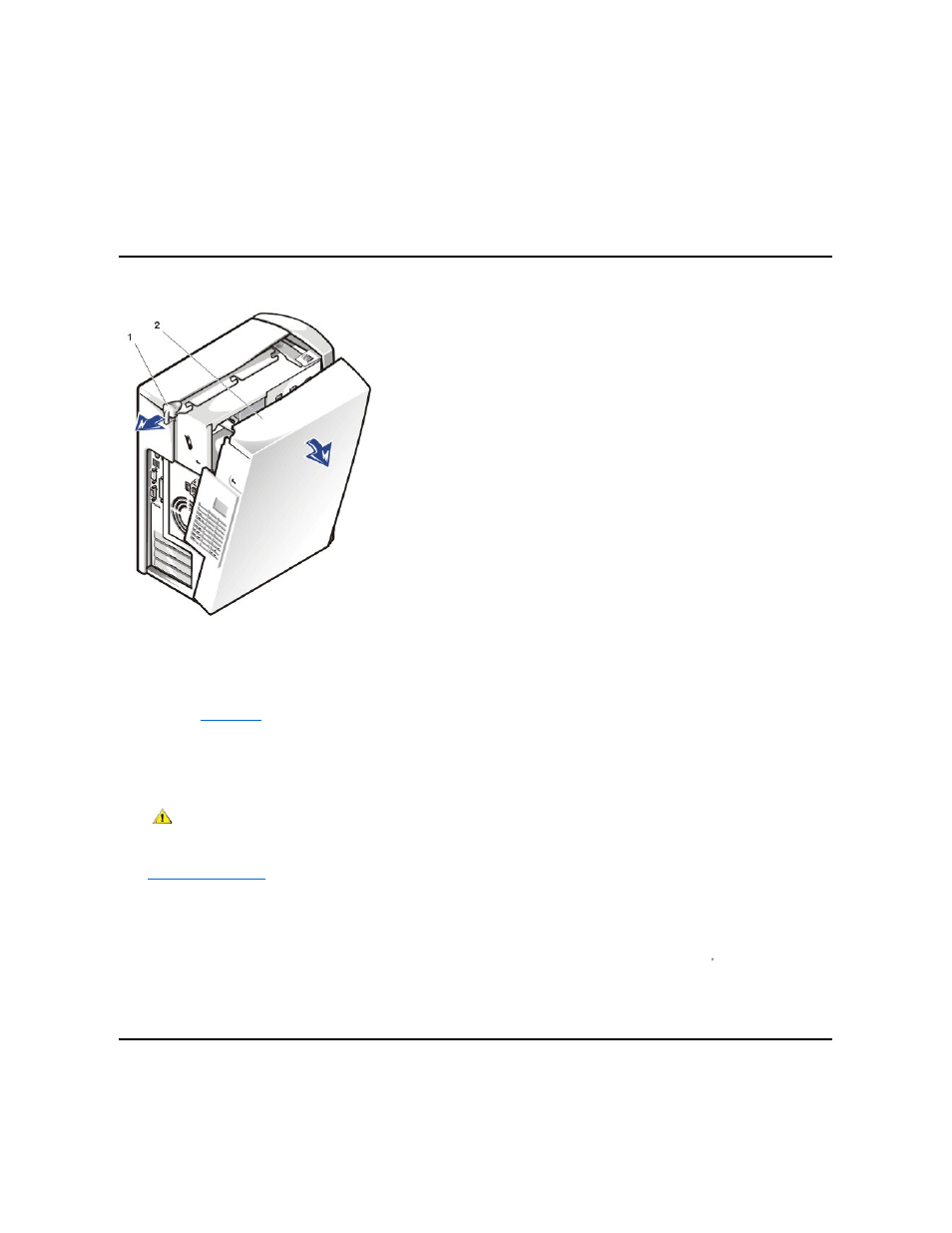 Cover, Rotating the power supply | Dell Dimension 2100 User Manual | Page 15 / 44