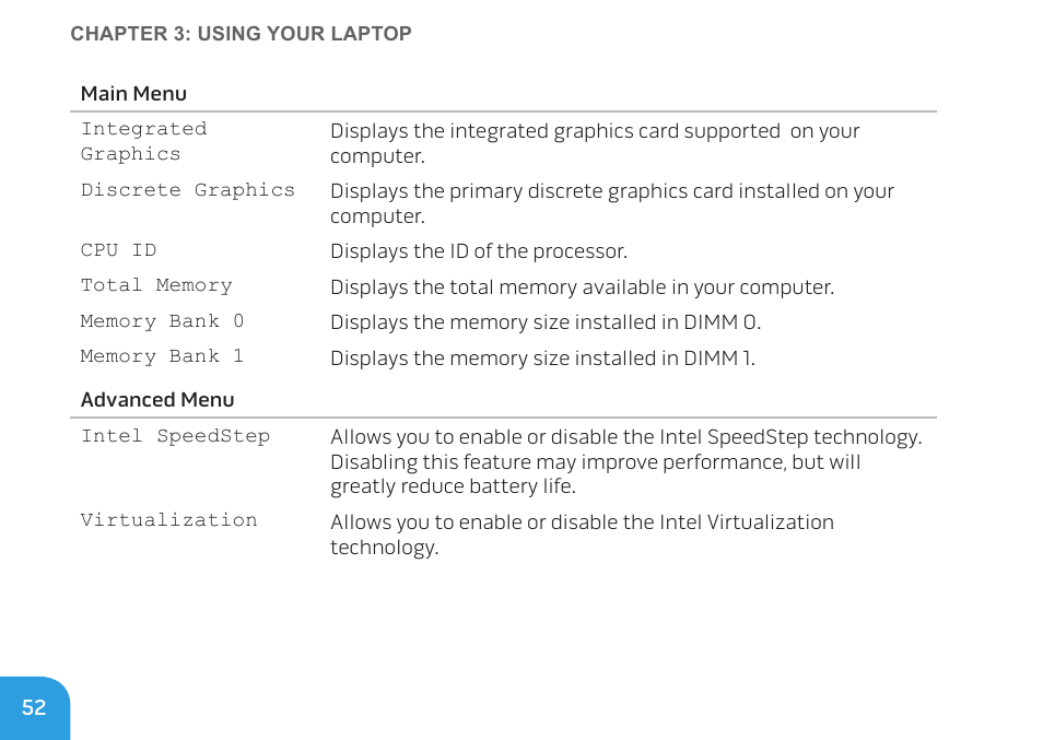 Dell Alienware M11x R3 (Early 2011) User Manual | Page 54 / 118