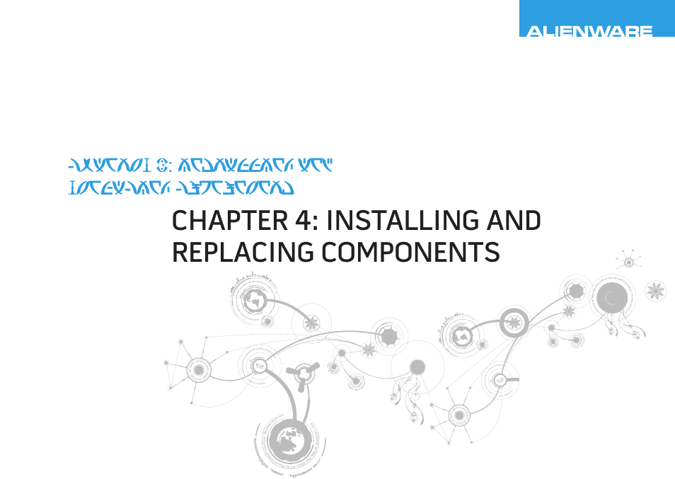 Chapter 4: installing and replacing components | Dell Alienware M11x R3 (Early 2011) User Manual | Page 61 / 118