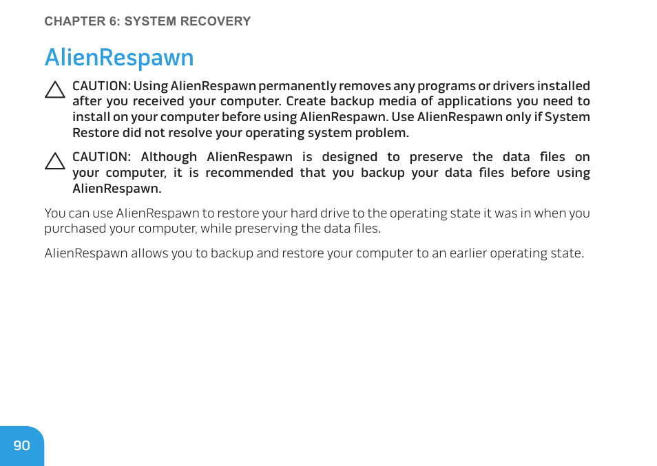 Alienrespawn | Dell Alienware M11x R3 (Early 2011) User Manual | Page 92 / 118
