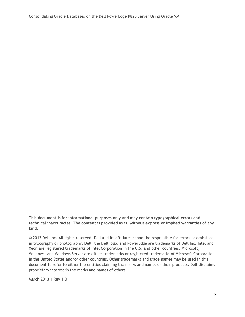 Dell PowerEdge R820 User Manual | Page 2 / 21