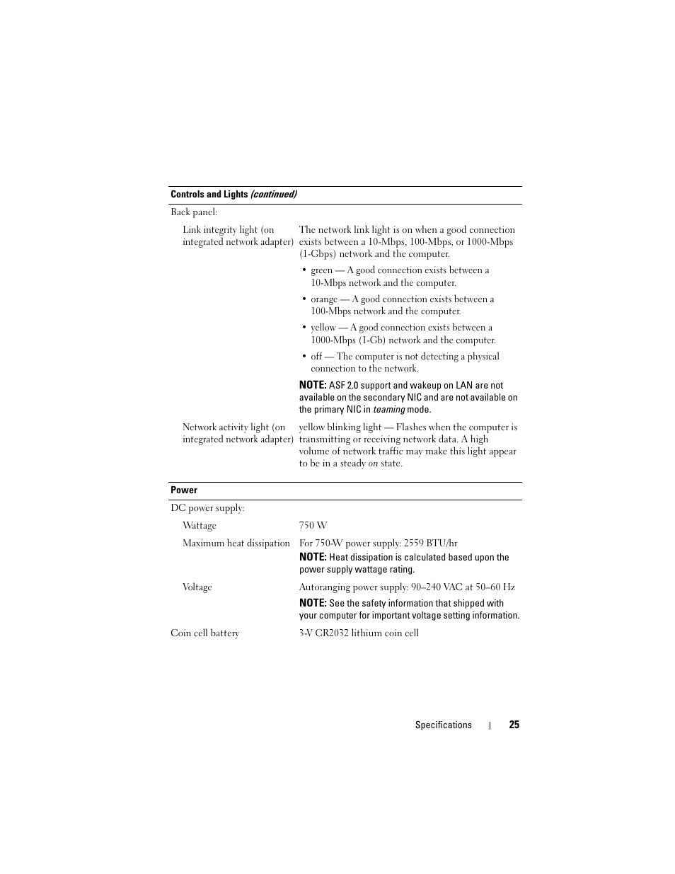 Dell Precision R5400 (Mid 2008) User Manual | Page 25 / 76