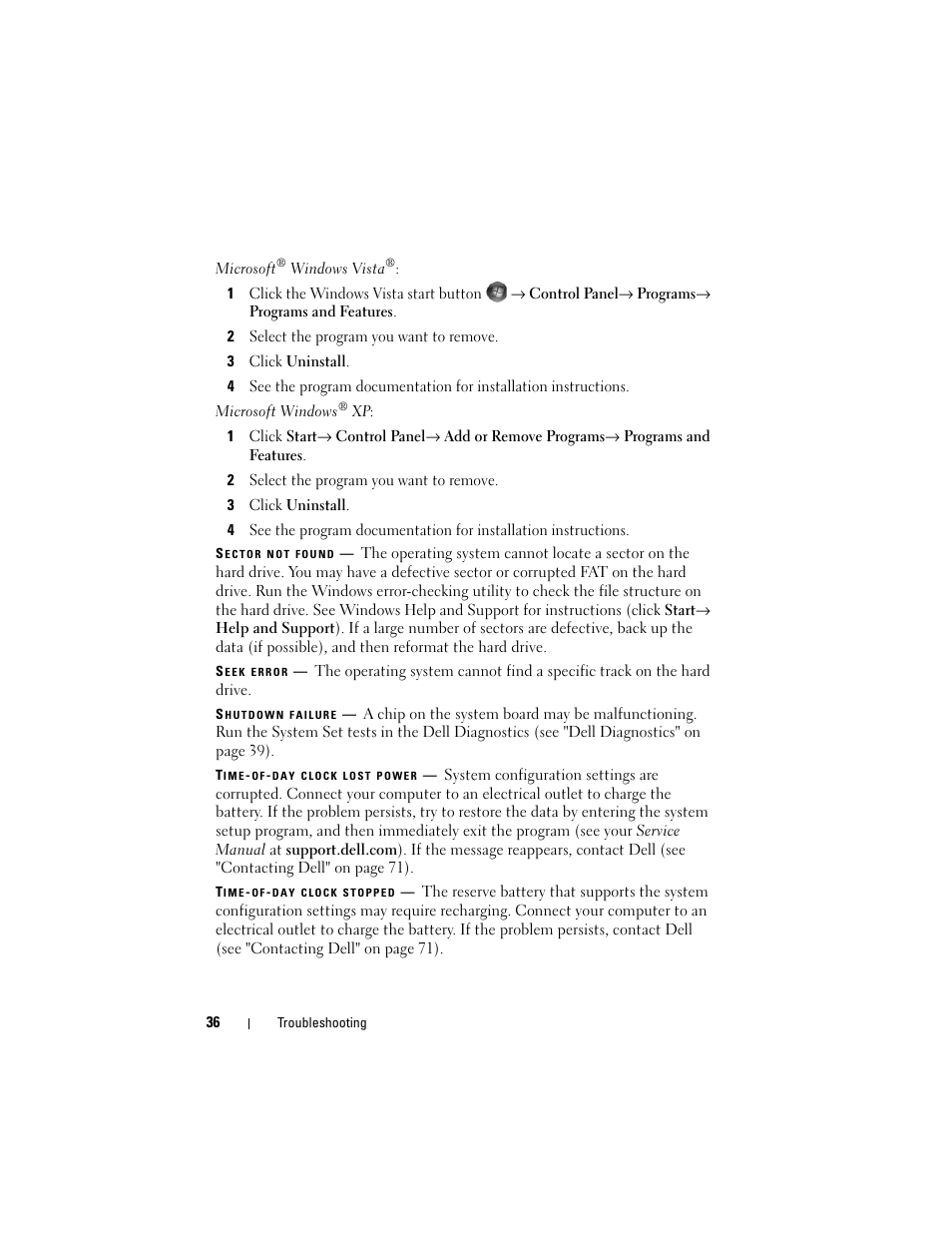 Dell Precision R5400 (Mid 2008) User Manual | Page 36 / 76