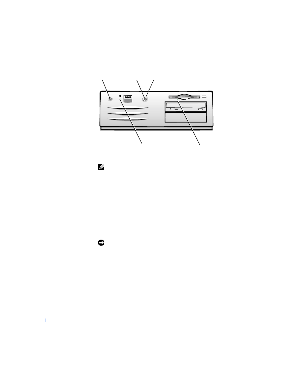 Controls and indicators | Dell Precision 330 User Manual | Page 18 / 220