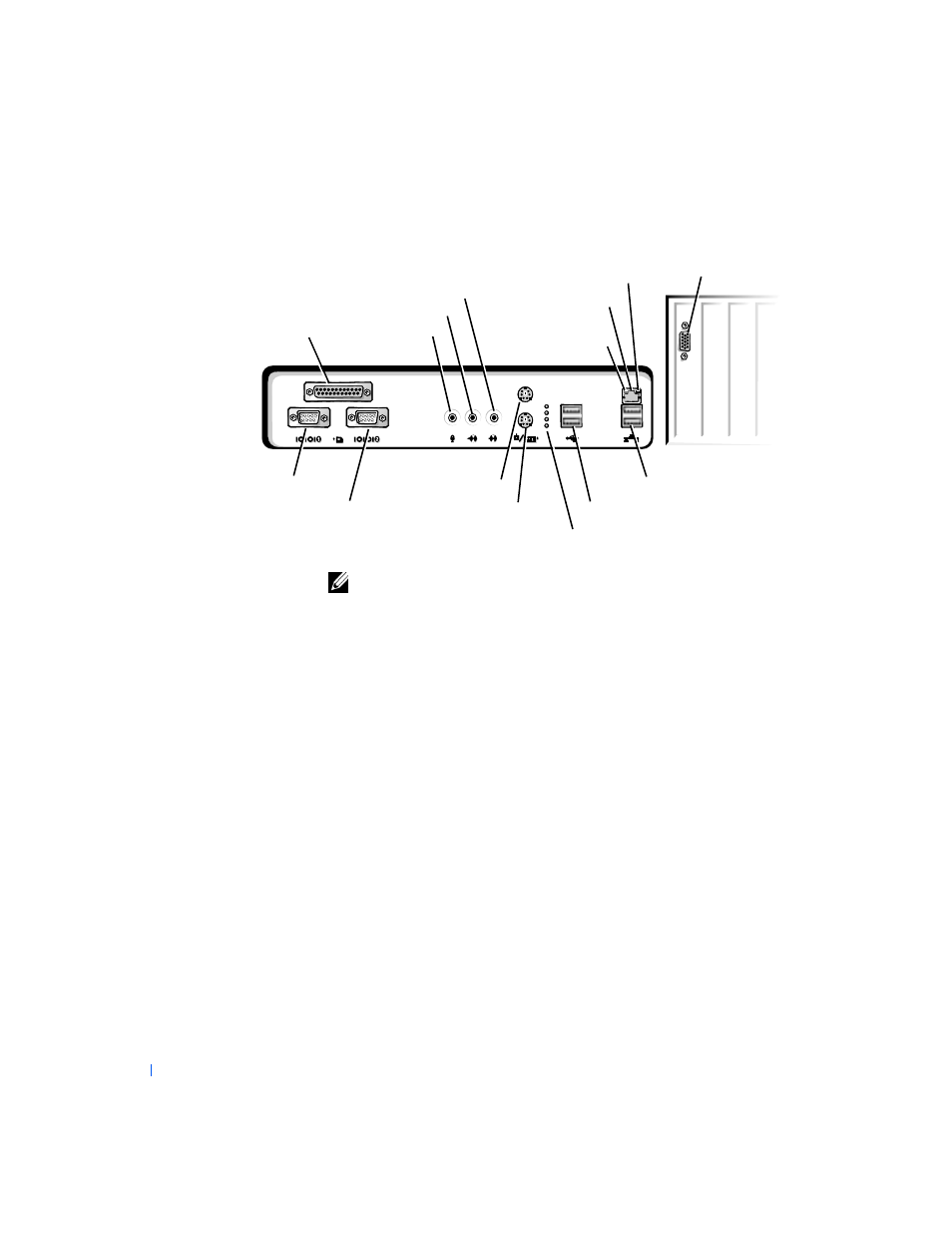 Connecting devices | Dell Precision 330 User Manual | Page 20 / 220