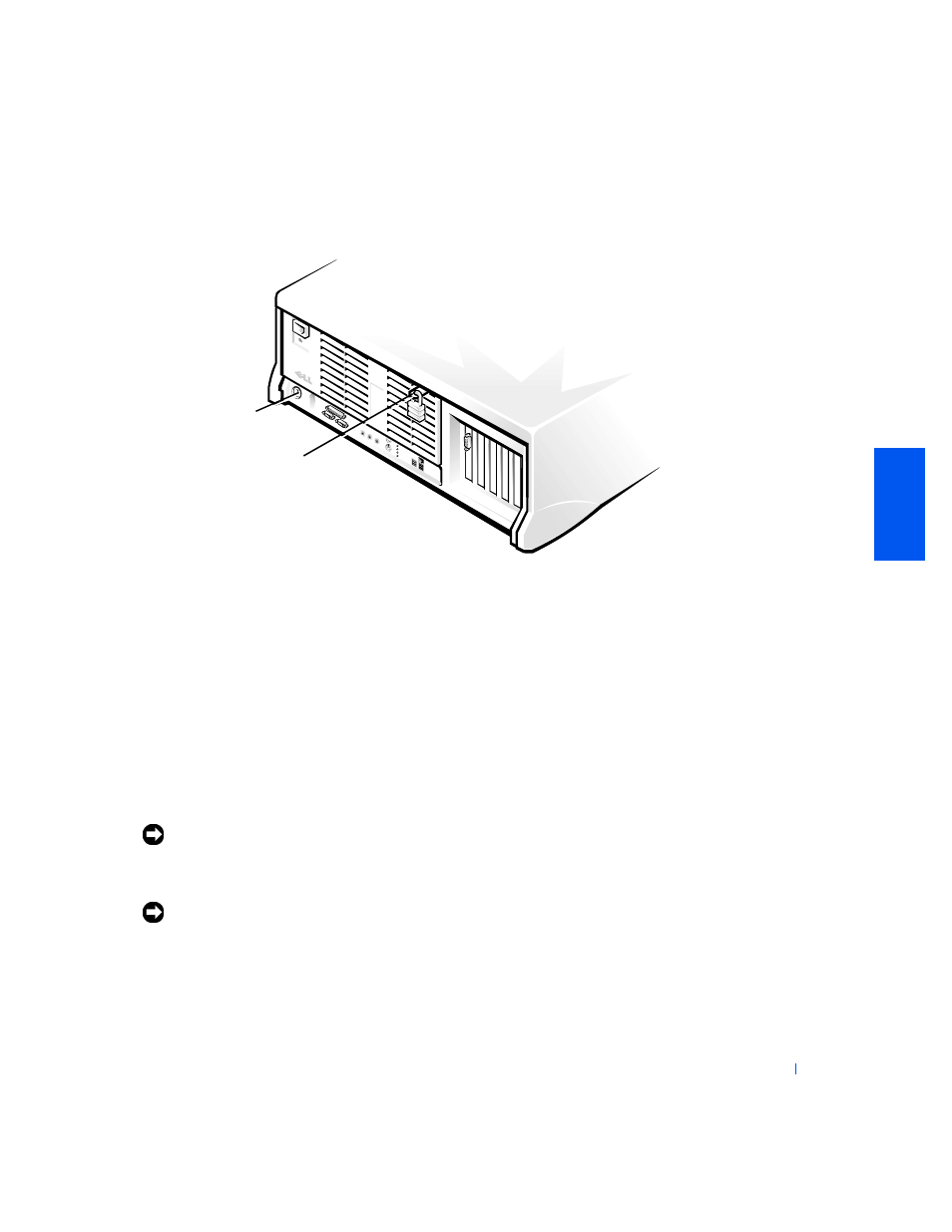 Password protection, System password, Security features | Desktop chassis) | Dell Precision 330 User Manual | Page 39 / 220