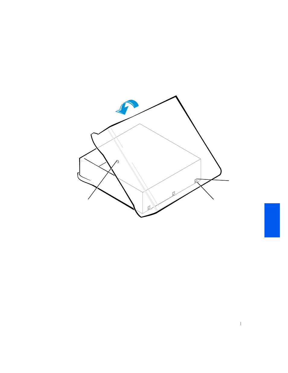 Interior service label | Dell Precision 330 User Manual | Page 59 / 220