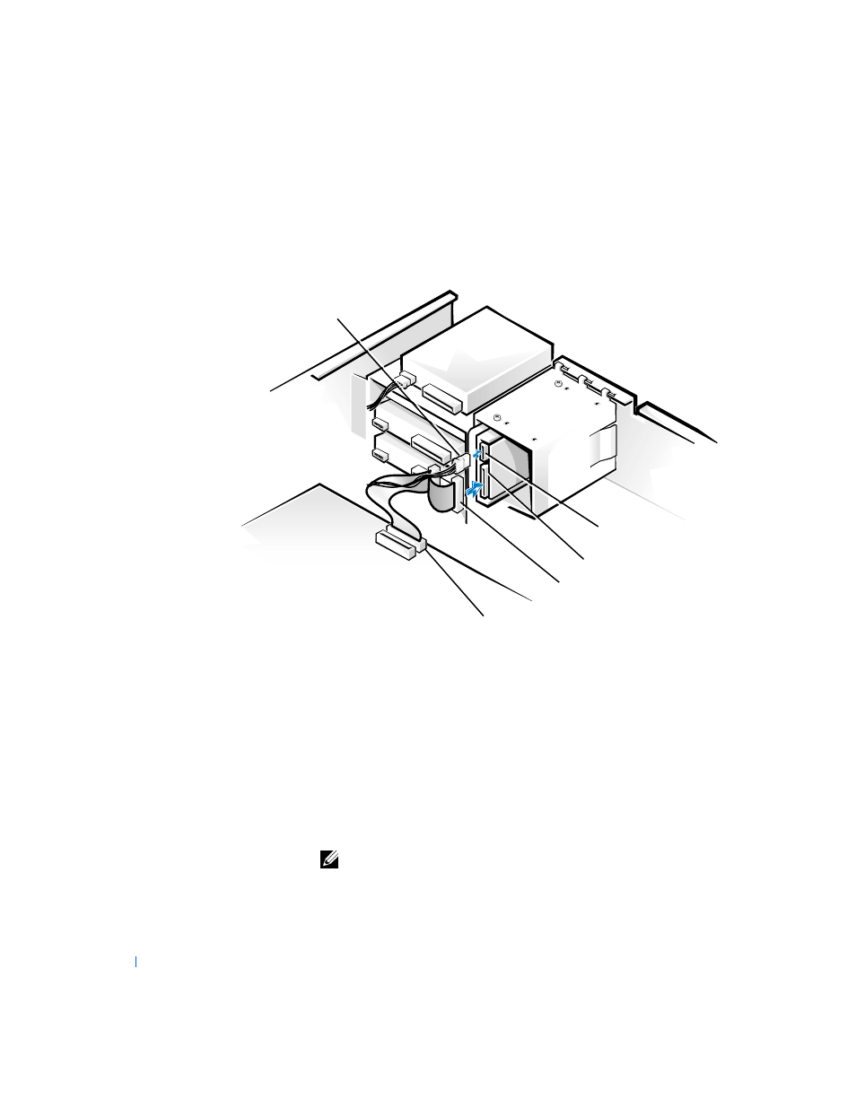 Attaching hard-drive, Cables (desktop chassis) | Dell Precision 330 User Manual | Page 90 / 220