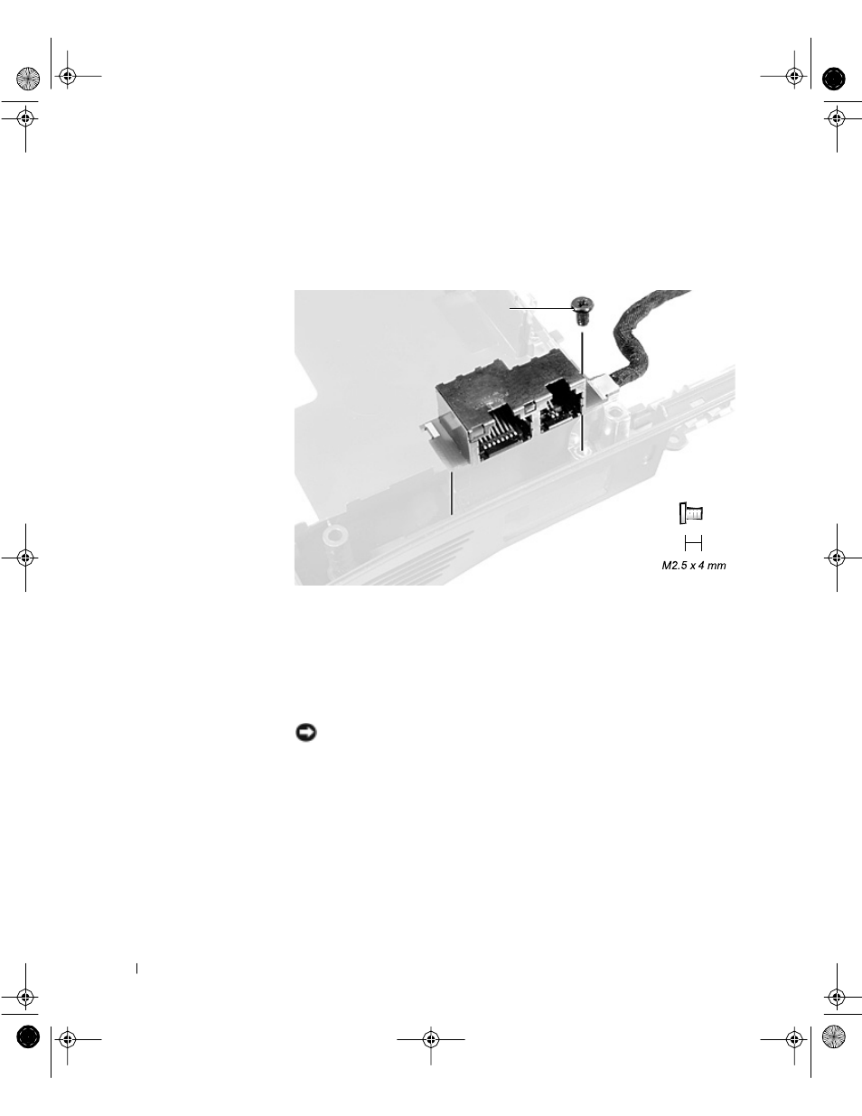 Removing the rj-11/rj-45 board | Dell Latitude C800 User Manual | Page 56 / 62