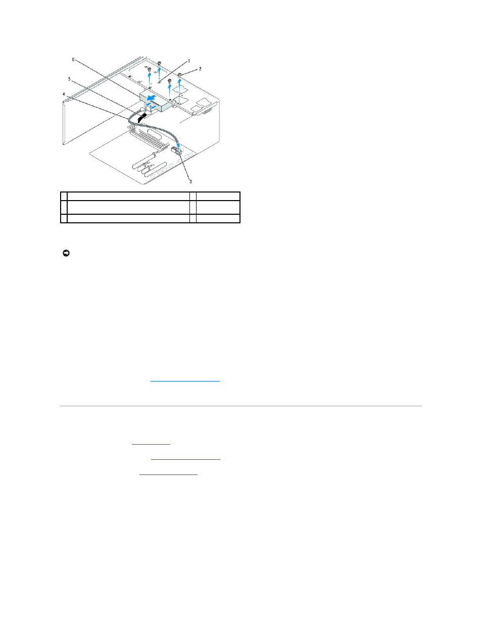 Replacing a cd/dvd drive | Dell Inspiron 518 (Mid 2008) User Manual | Page 14 / 37