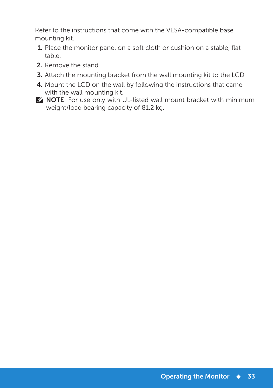 Dell E5515H Monitor User Manual | Page 33 / 69
