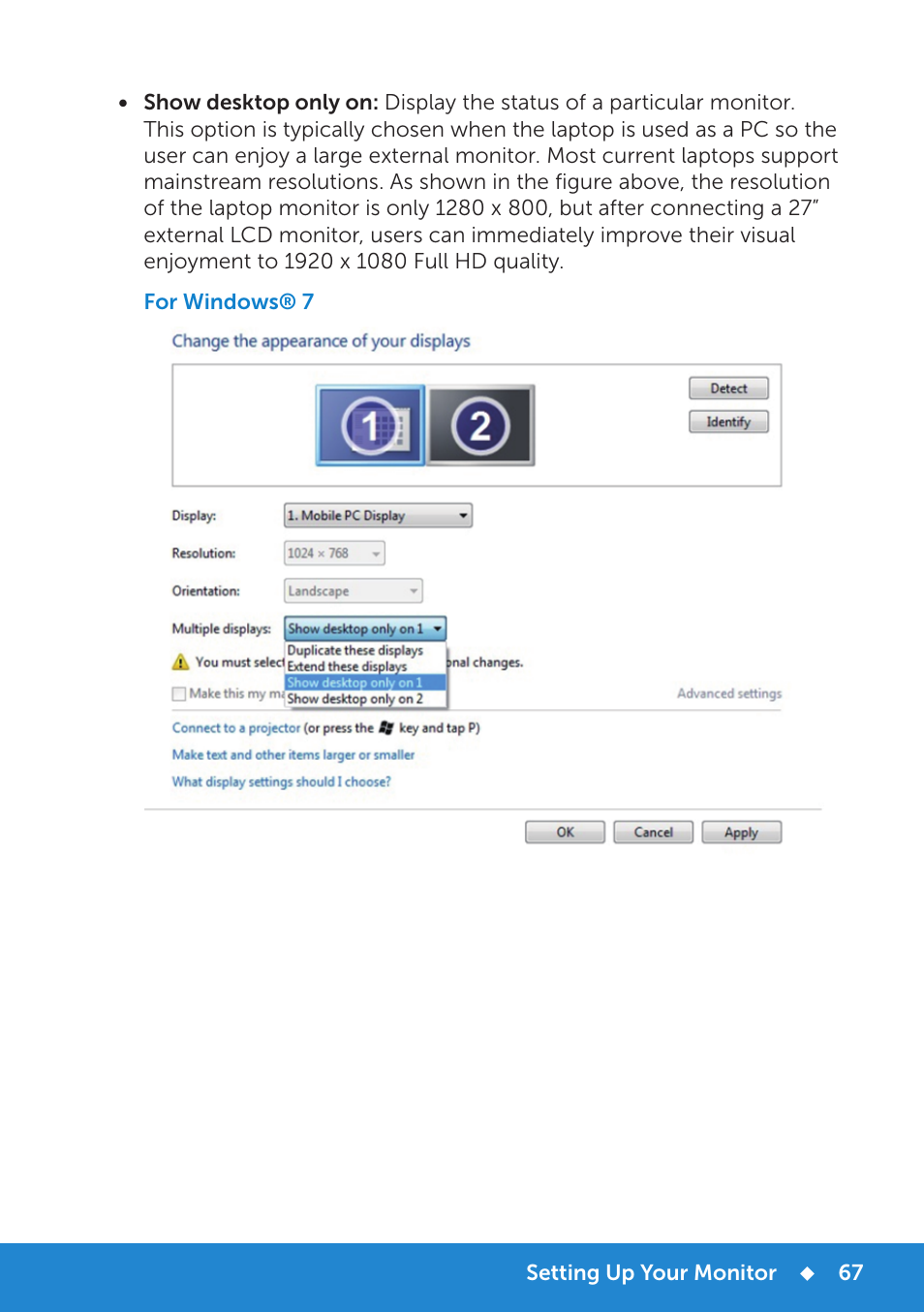 Dell E5515H Monitor User Manual | Page 67 / 69