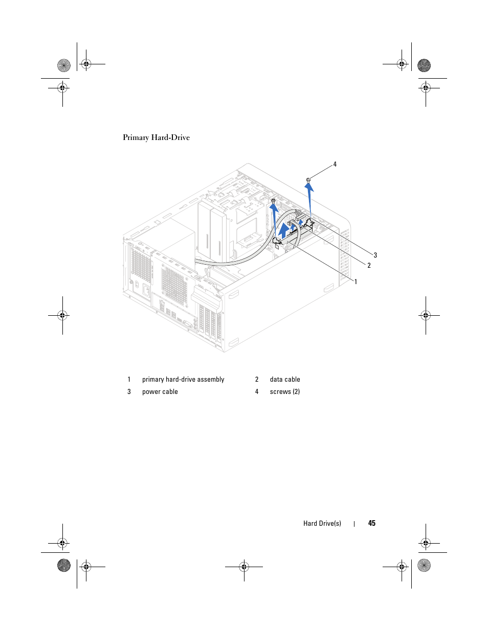 Dell Inspiron 660 (Early 2012) User Manual | Page 45 / 110