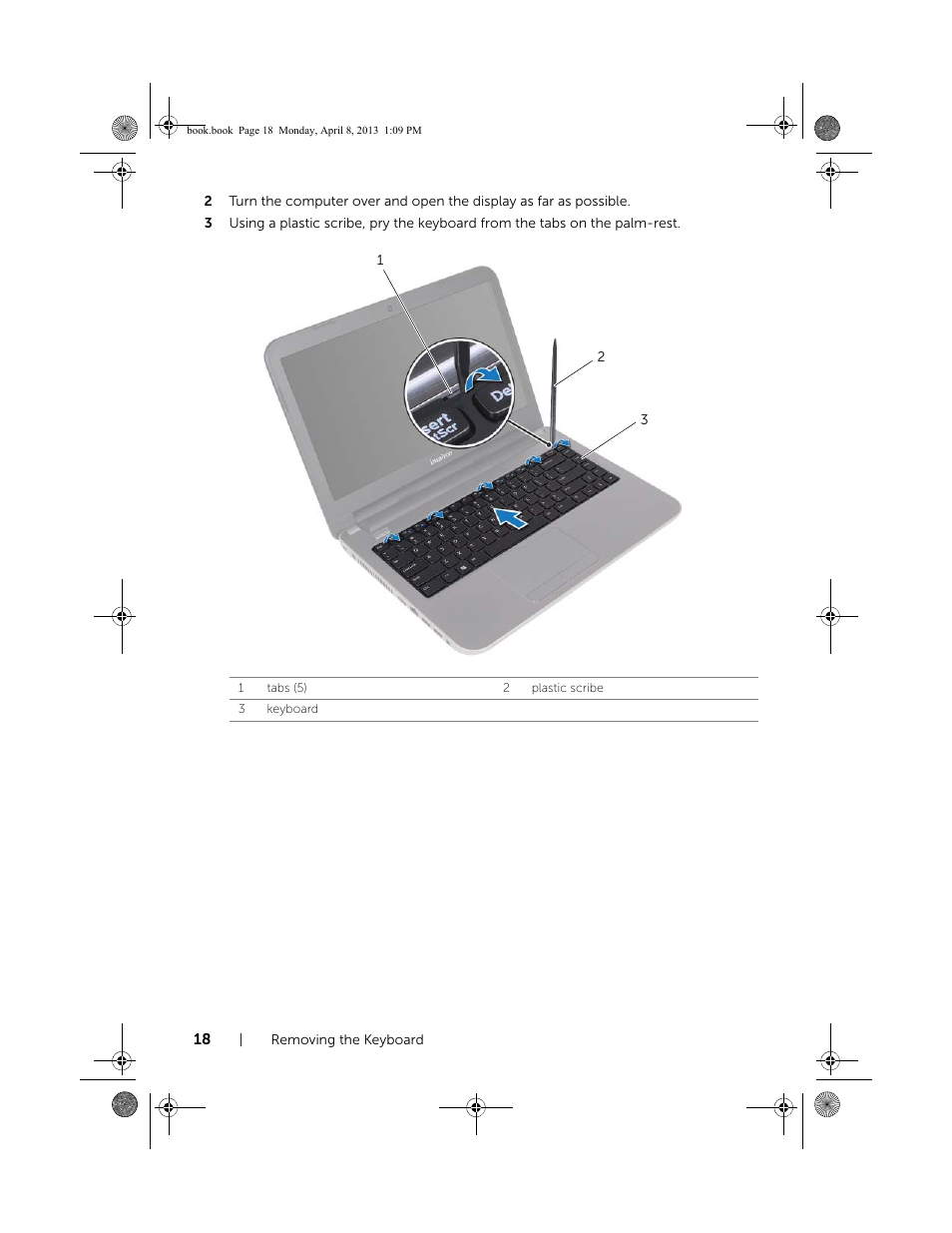 Dell Inspiron 14R (5437, Mid 2013) User Manual | Page 18 / 73