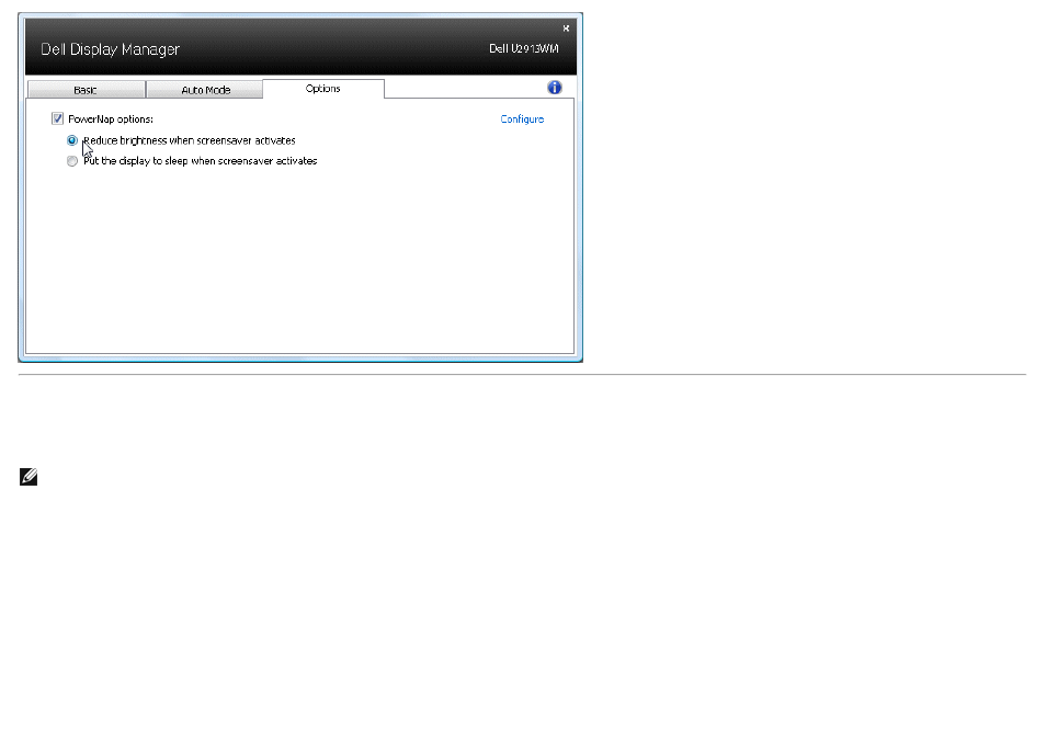 Applying smart video enhance features | Dell U2913WM Monitor User Manual | Page 5 / 11