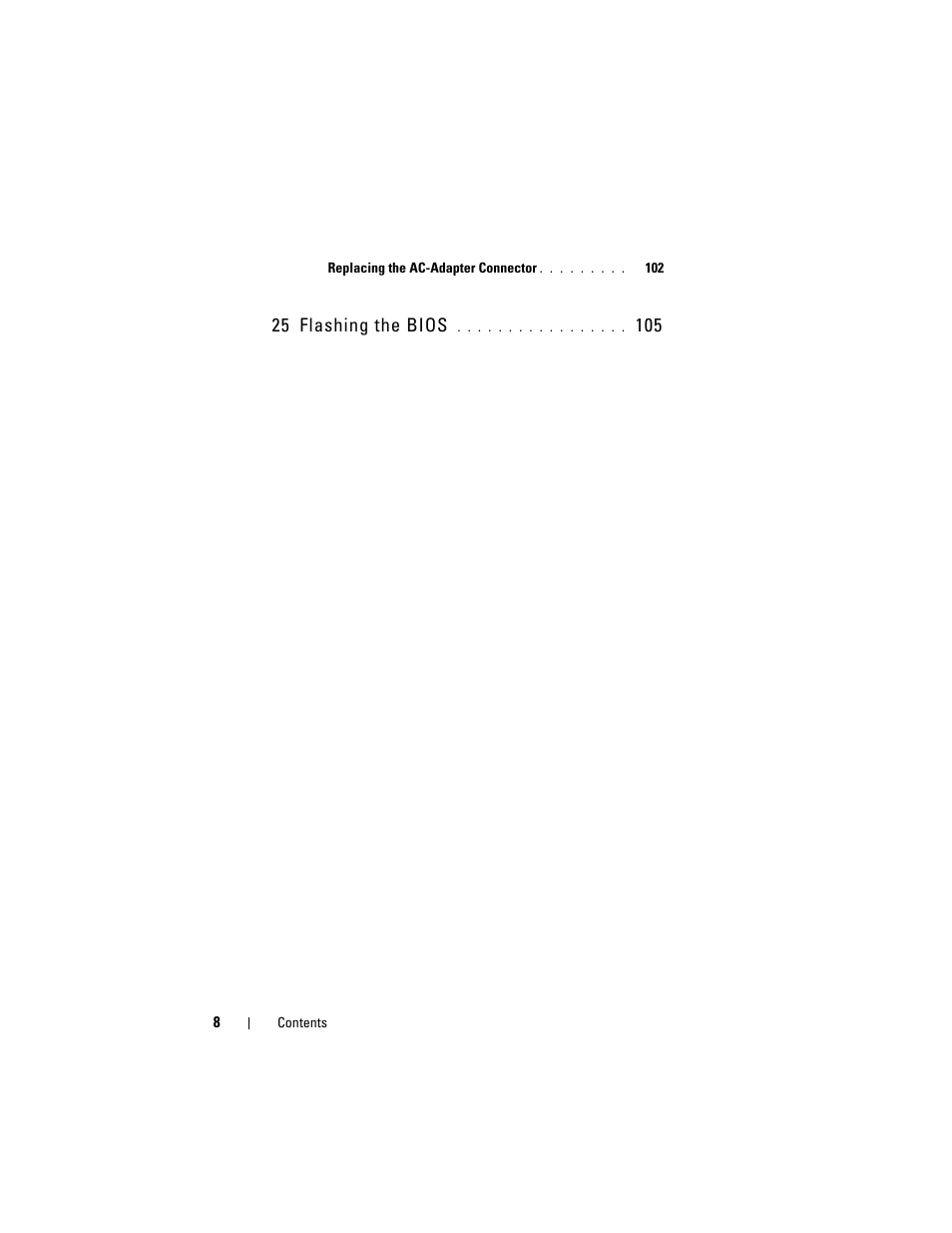 25 flashing the bios | Dell Inspiron 14R (N4110, Early 2011) User Manual | Page 8 / 106