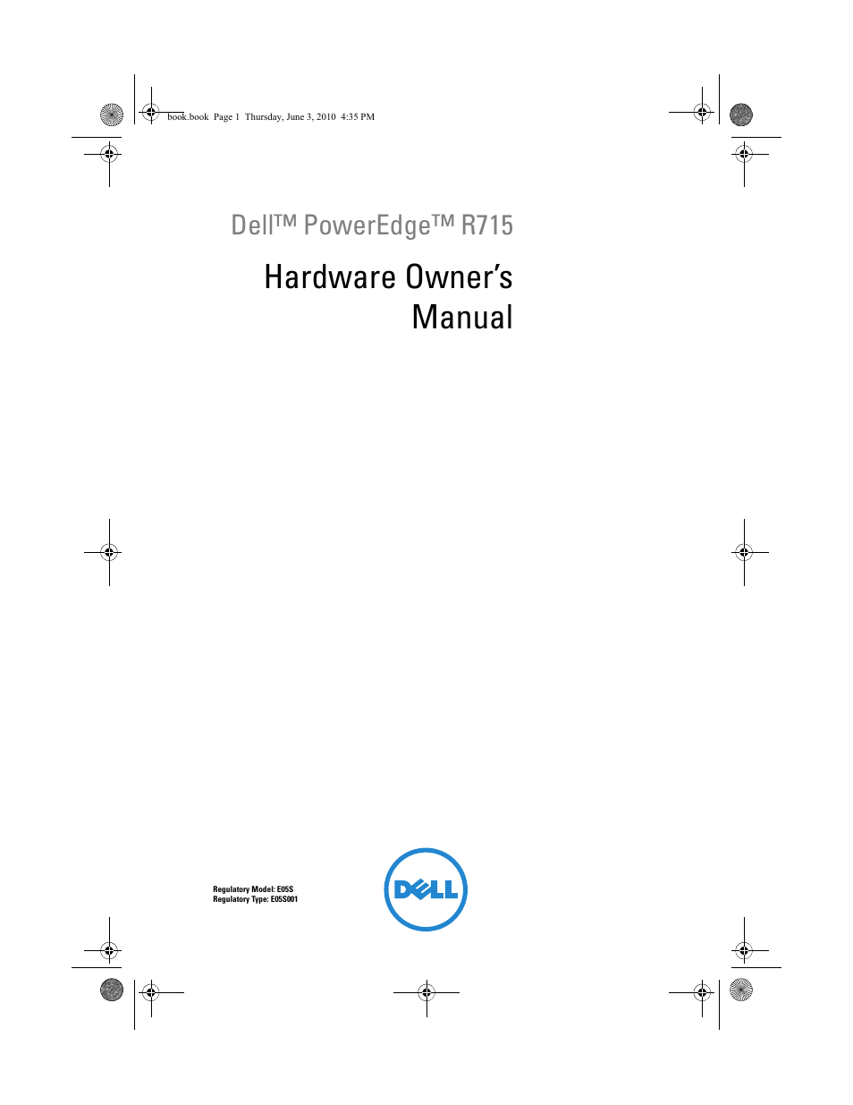 Dell PowerEdge R715 User Manual | 190 pages