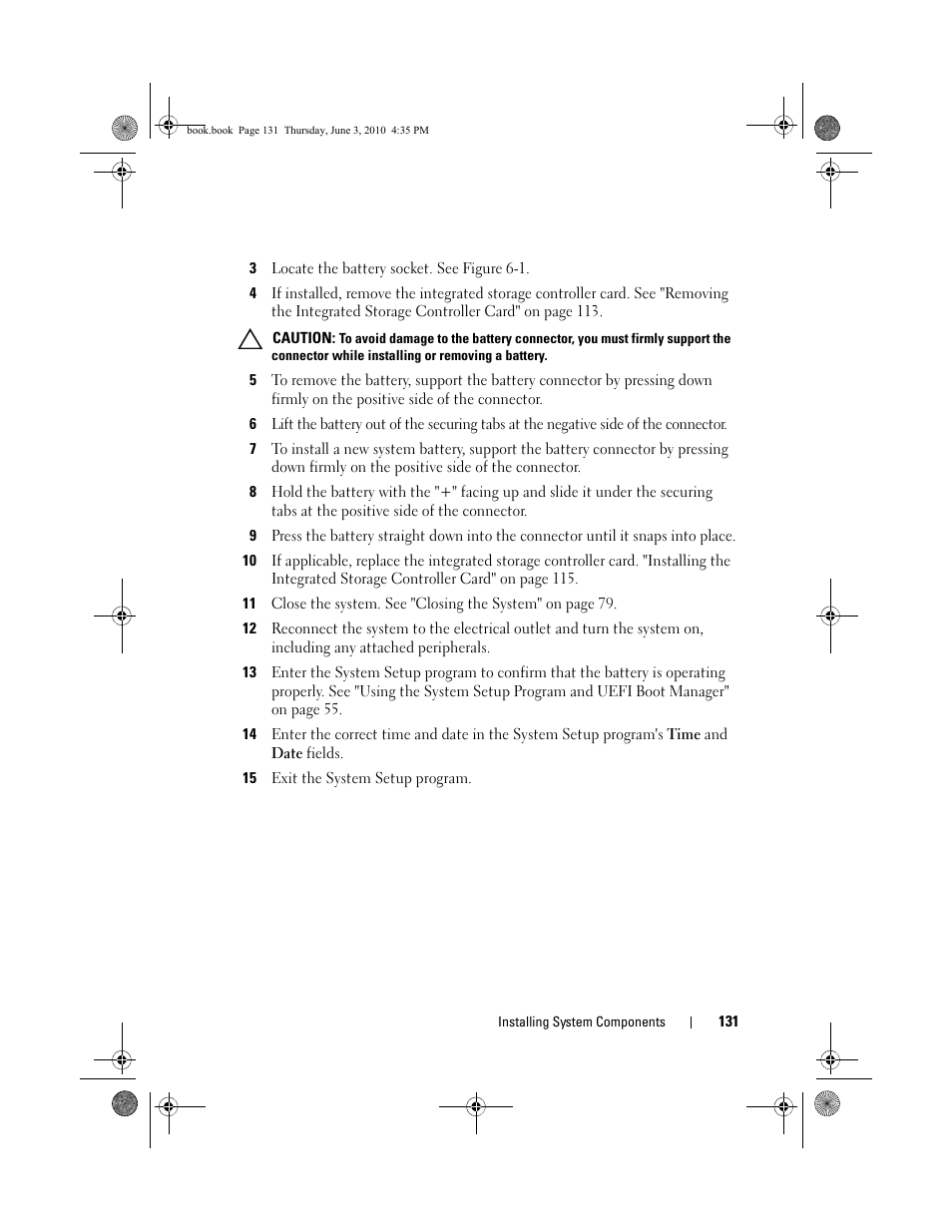 Dell PowerEdge R715 User Manual | Page 131 / 190