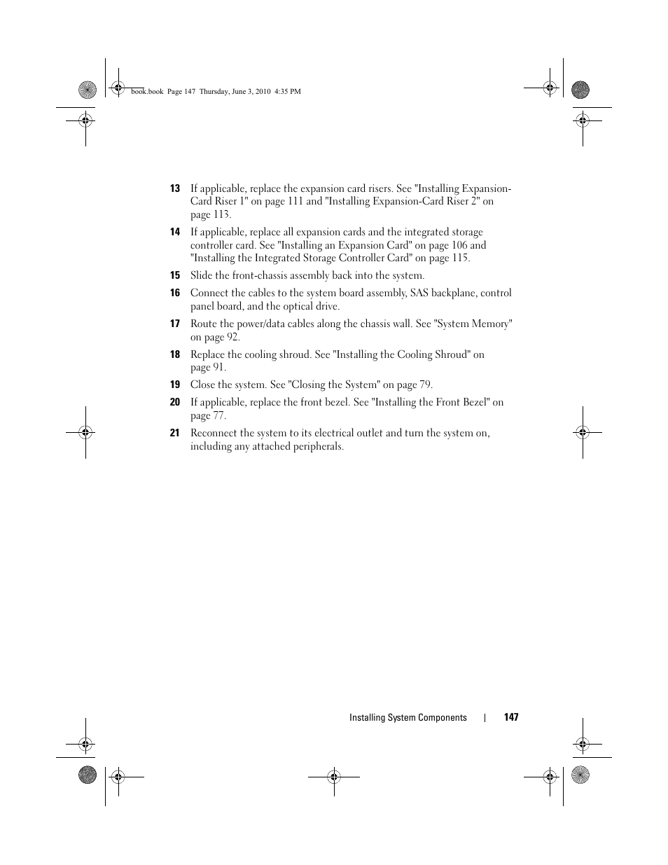 Dell PowerEdge R715 User Manual | Page 147 / 190