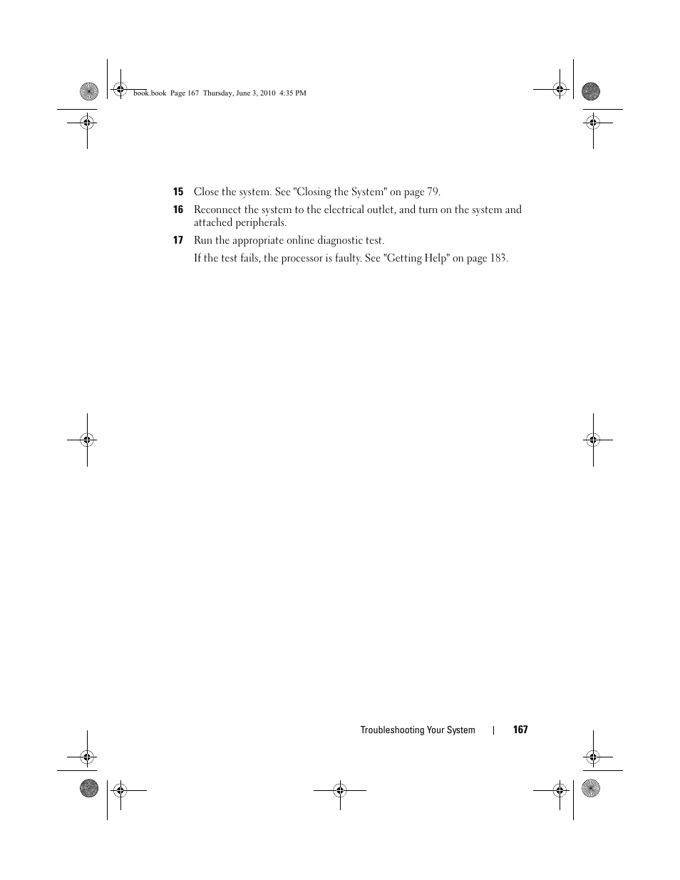 Dell PowerEdge R715 User Manual | Page 167 / 190