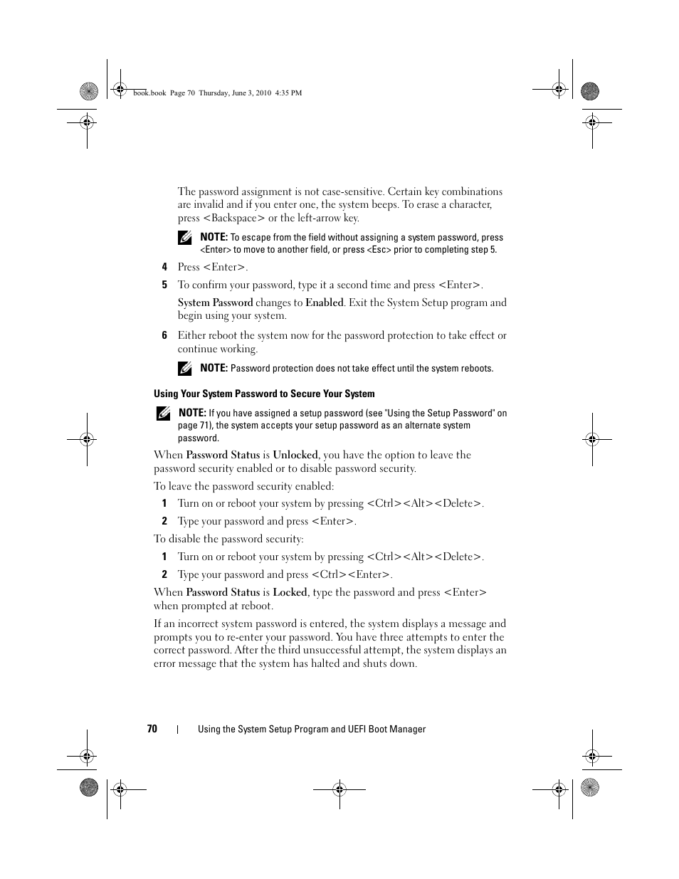 Dell PowerEdge R715 User Manual | Page 70 / 190