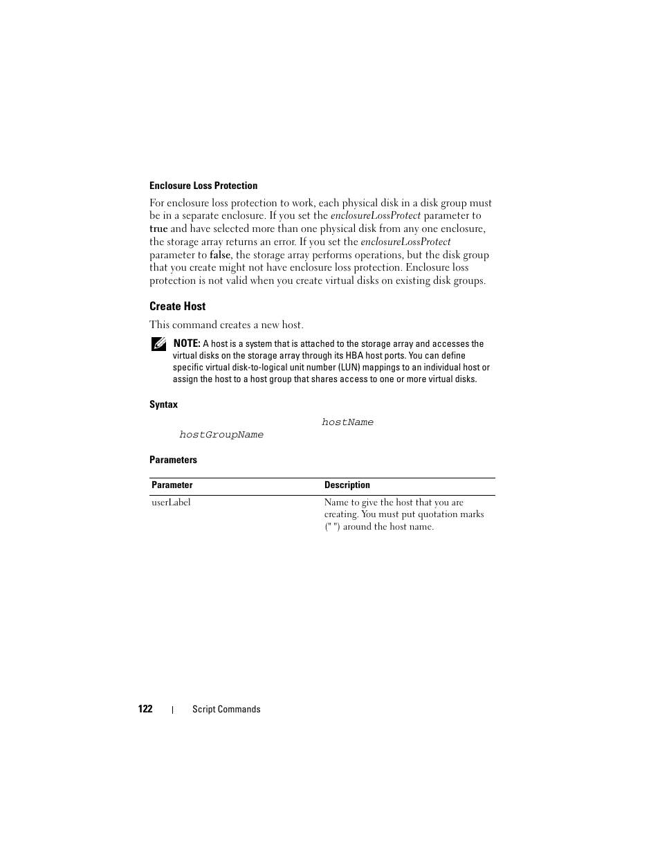 Create host | Dell PowerVault MD3000i User Manual | Page 122 / 246