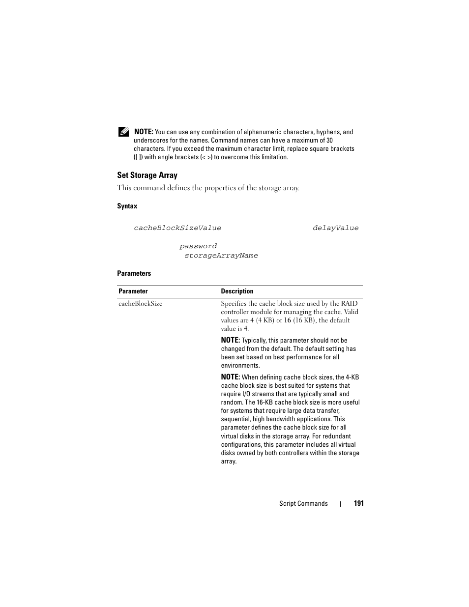 Set storage array | Dell PowerVault MD3000i User Manual | Page 191 / 246