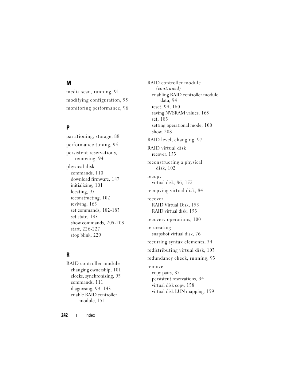 Dell PowerVault MD3000i User Manual | Page 242 / 246