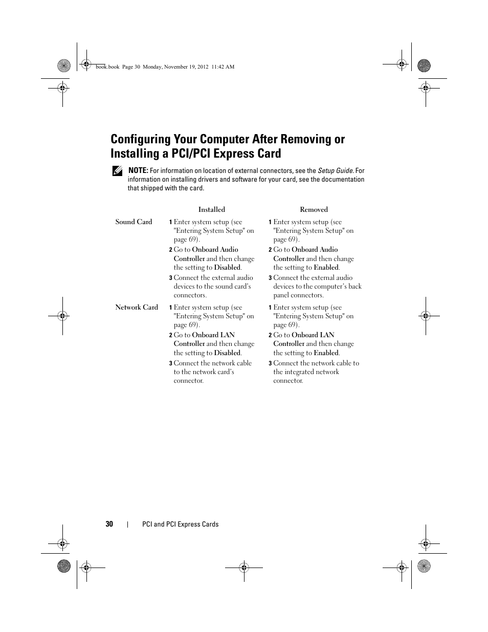 E, see "configuring your computer, Tion, see "configuring your computer after | Dell Dimension 2010 User Manual | Page 30 / 78