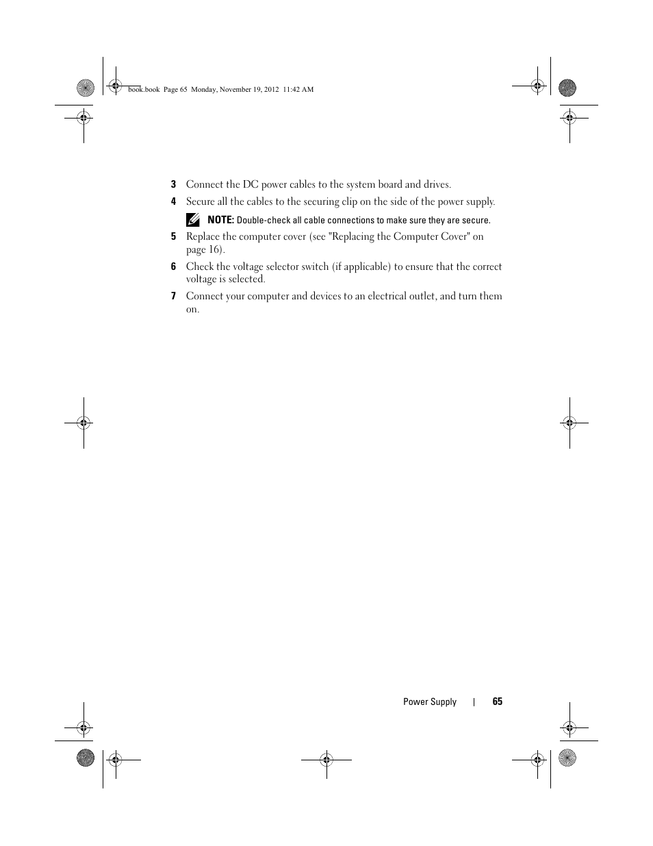 Dell Dimension 2010 User Manual | Page 65 / 78