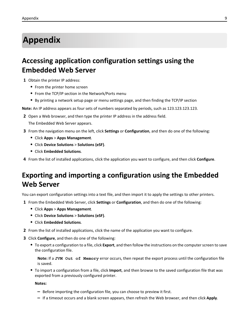 Appendix | Dell B3465dnf Mono Laser Multifunction Printer User Manual | Page 9 / 16