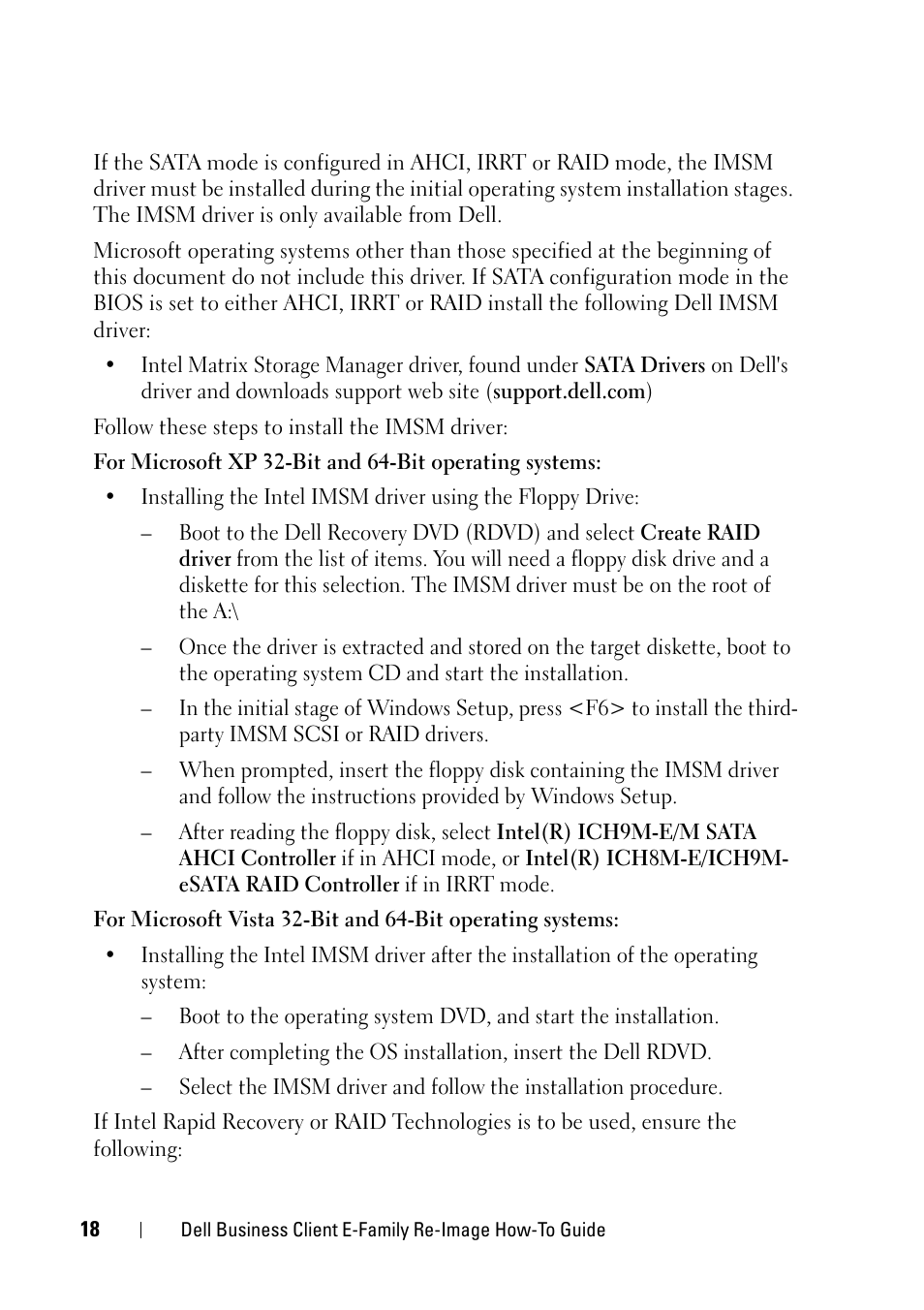 Dell Latitude E6400 XFR (Mid 2008) User Manual | Page 18 / 34