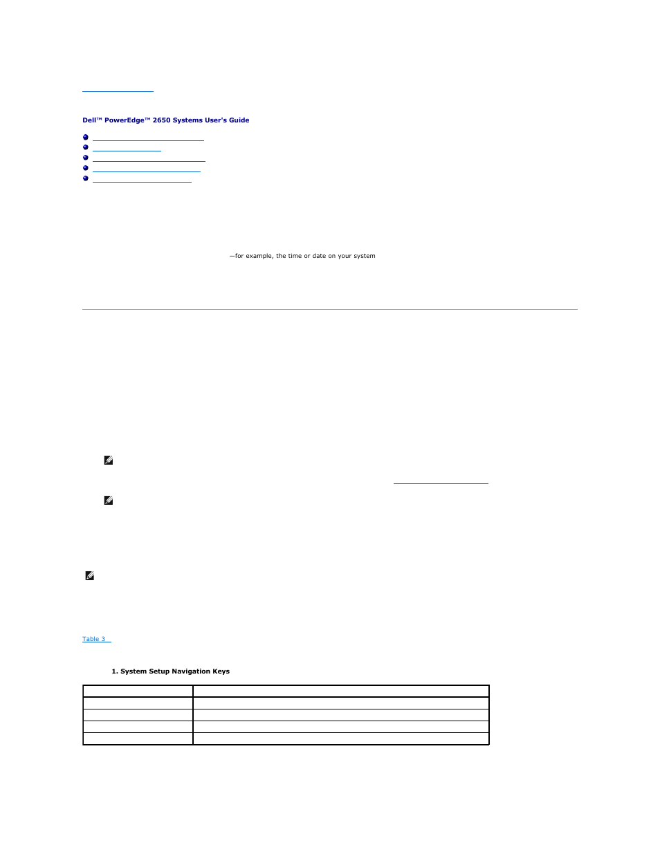 Using the system setup program, Entering the system setup program, Responding to error messages | Dell PowerEdge 2650 User Manual | Page 27 / 43