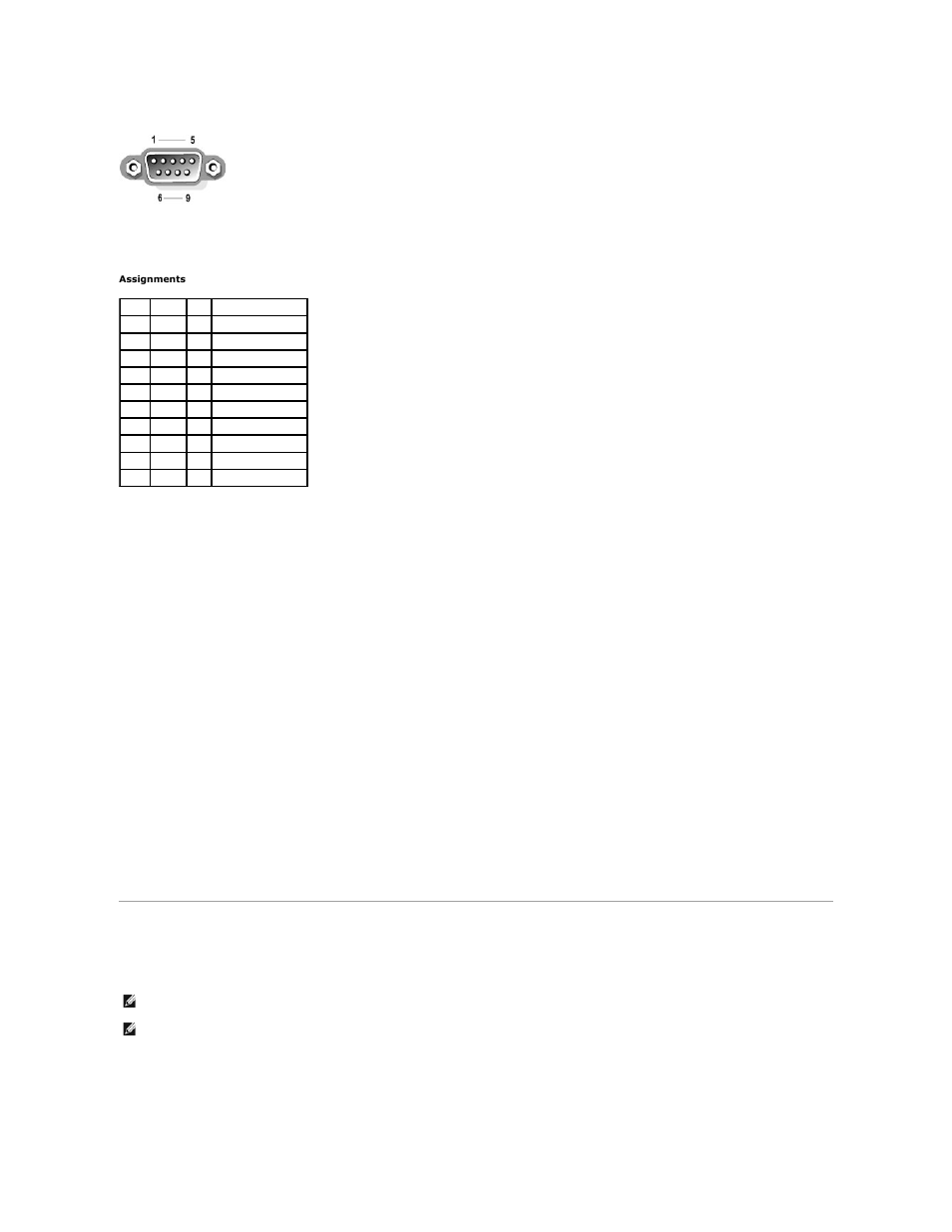 Keyboard and mouse connectors, Table b, Keyboard connector | Dell PowerEdge 2650 User Manual | Page 5 / 43