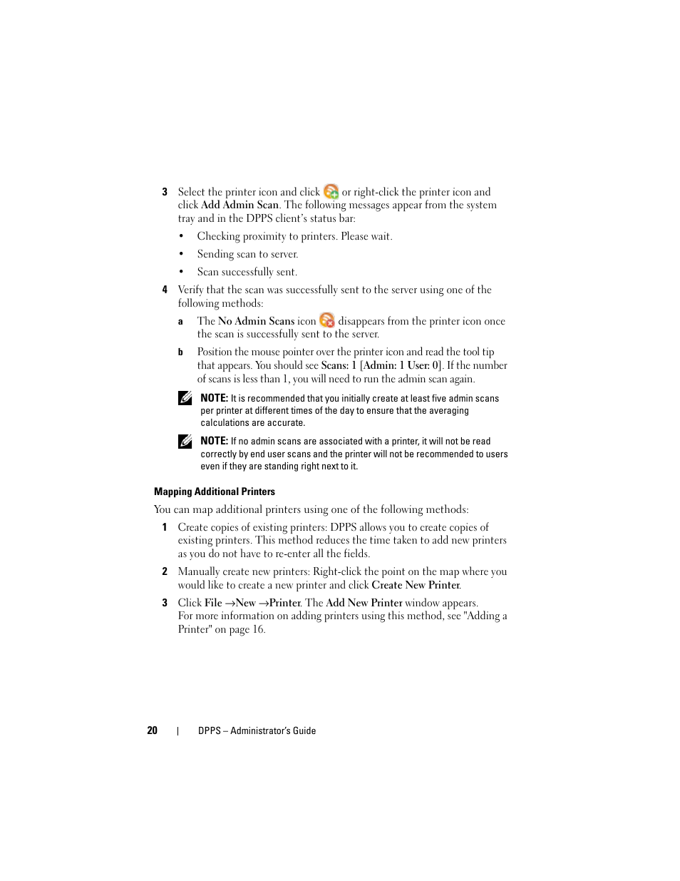Mapping additional printers | Dell Proximity Printing Solution User Manual | Page 20 / 29