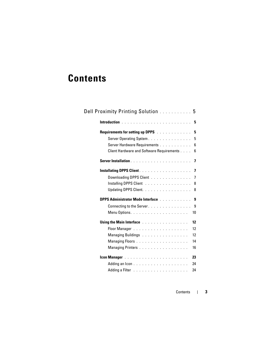 Dell Proximity Printing Solution User Manual | Page 3 / 29
