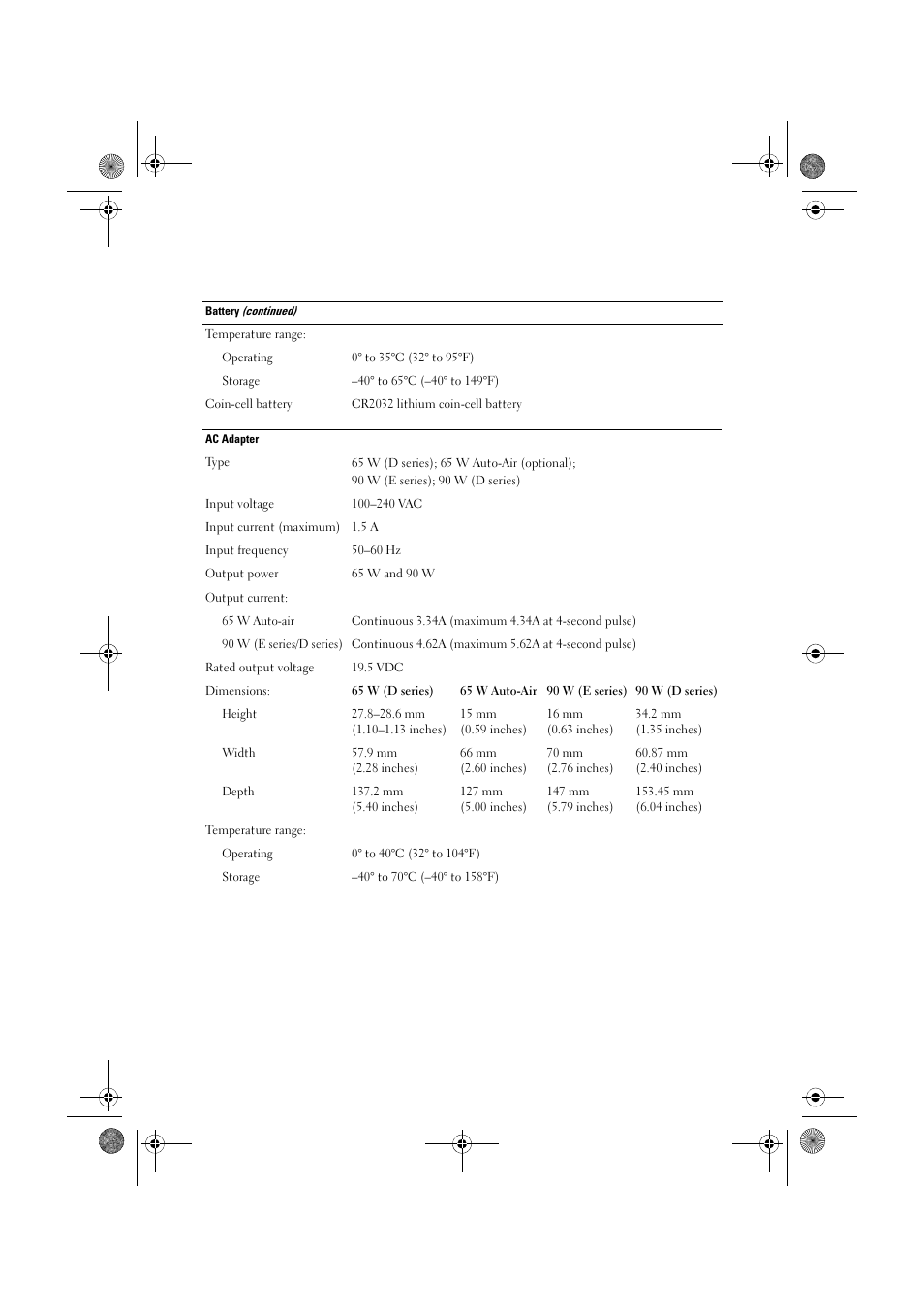 Dell Latitude E5400 (Mid 2008) User Manual | Page 8 / 10