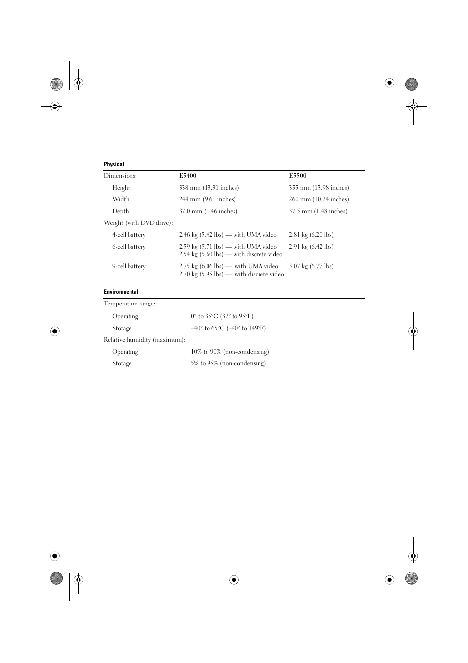 Dell Latitude E5400 (Mid 2008) User Manual | Page 9 / 10