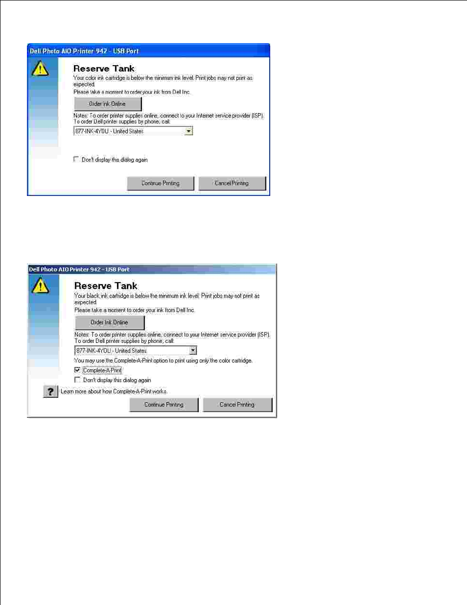 Dell 942 All In One Inkjet Printer User Manual | Page 48 / 77