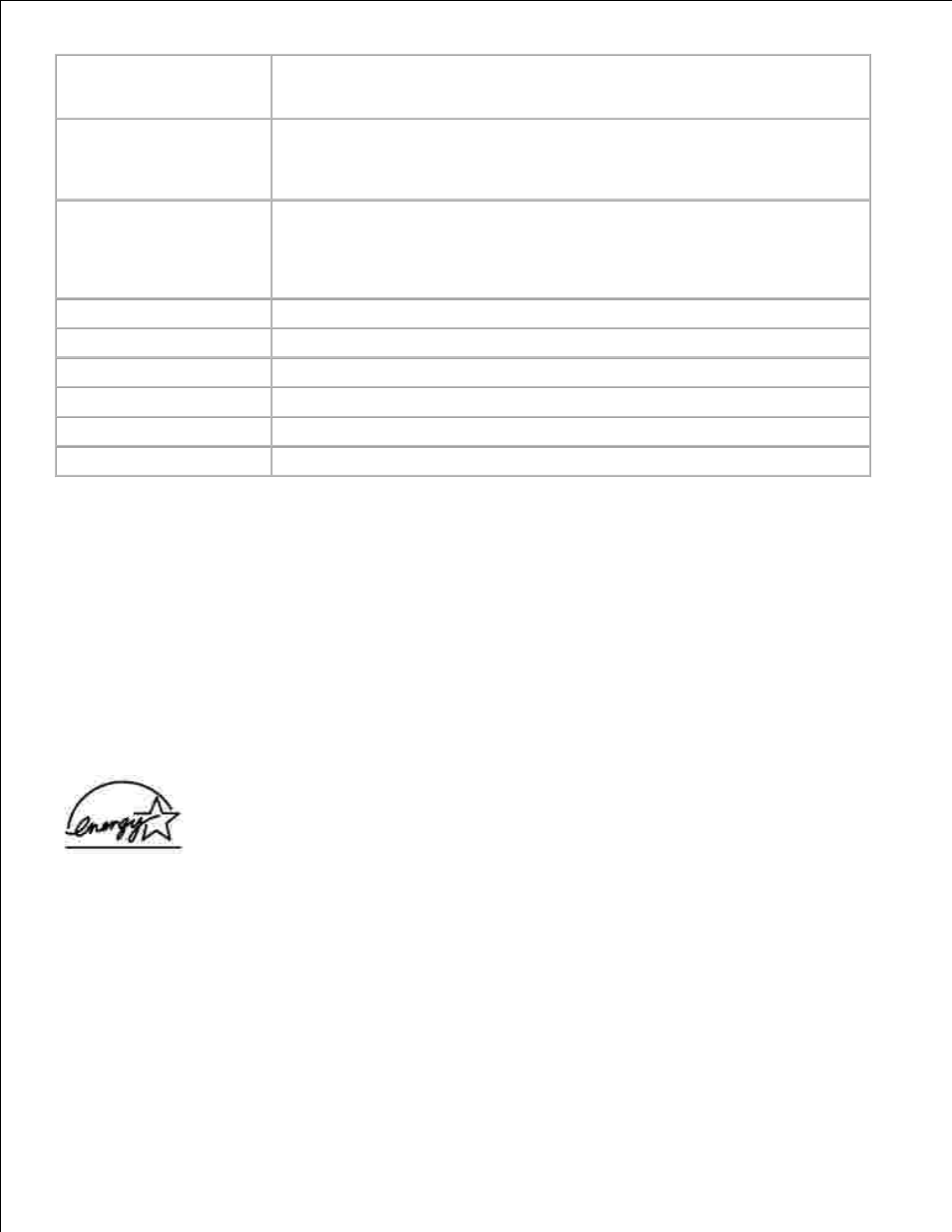 Energy star® compliance, Energy star® emblem | Dell 942 All In One Inkjet Printer User Manual | Page 73 / 77