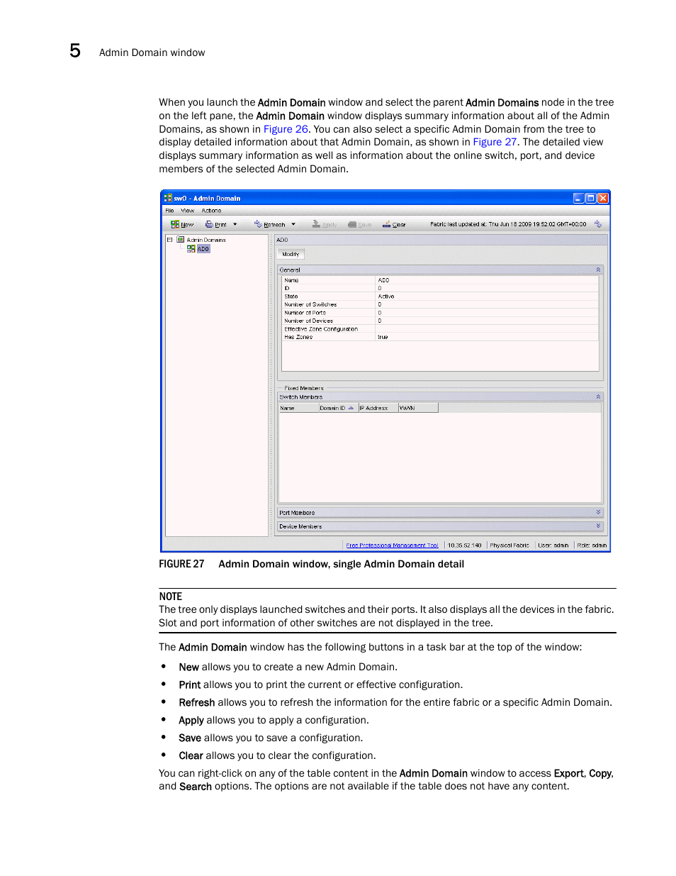 Figure 27, Admin | Dell POWEREDGE M1000E User Manual | Page 102 / 310