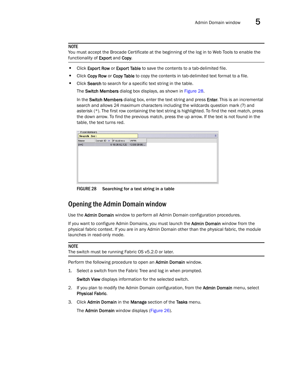 Opening the admin domain window, Figure 28 | Dell POWEREDGE M1000E User Manual | Page 103 / 310