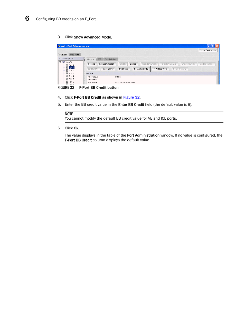 Figure 32, F-port b | Dell POWEREDGE M1000E User Manual | Page 126 / 310