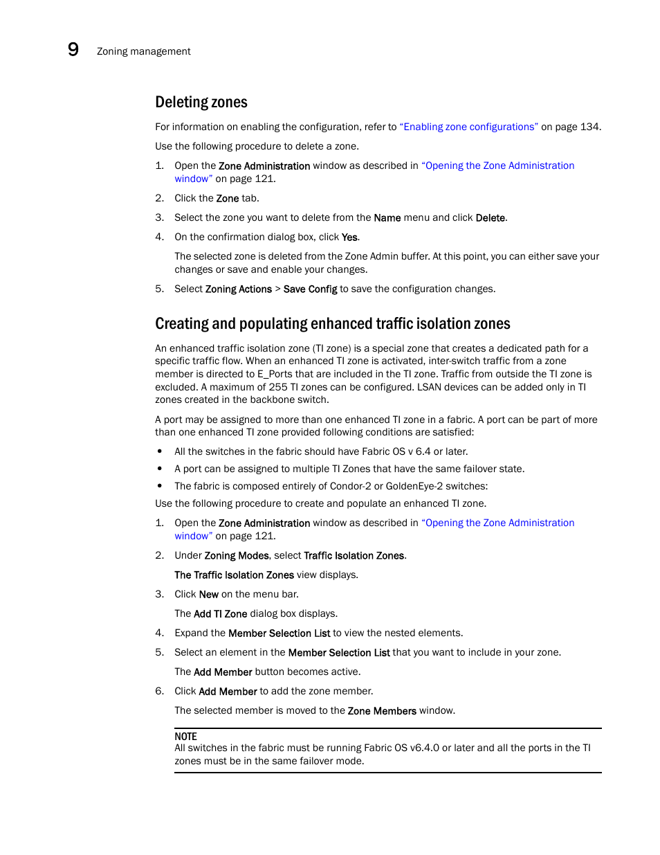 Deleting zones | Dell POWEREDGE M1000E User Manual | Page 158 / 310