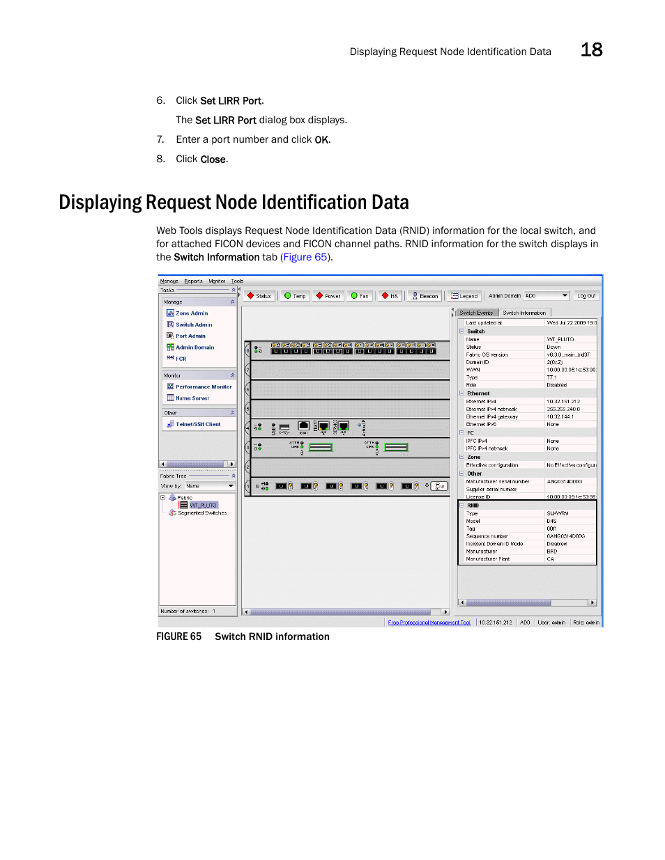 Displaying request node identification data, Figure 65 | Dell POWEREDGE M1000E User Manual | Page 281 / 310