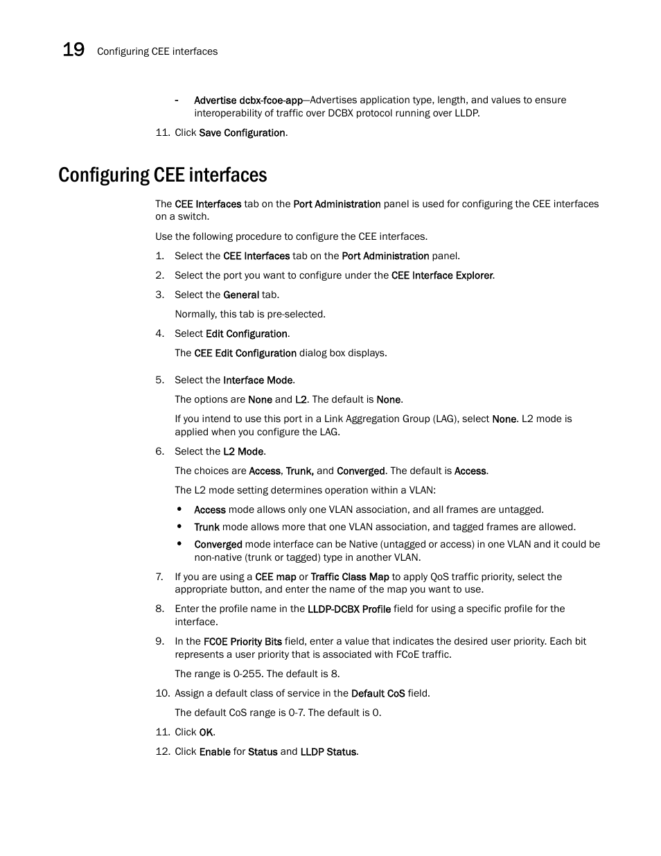 Configuring cee interfaces | Dell POWEREDGE M1000E User Manual | Page 290 / 310