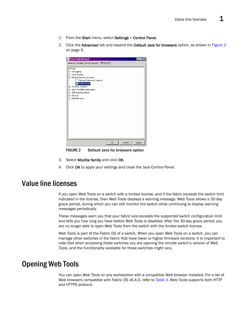 Value line licenses, Opening web tools, Figure 2 | Dell POWEREDGE M1000E User Manual | Page 37 / 310