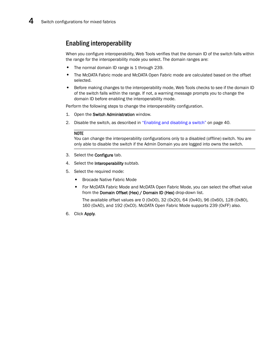 Enabling interoperability | Dell POWEREDGE M1000E User Manual | Page 96 / 310