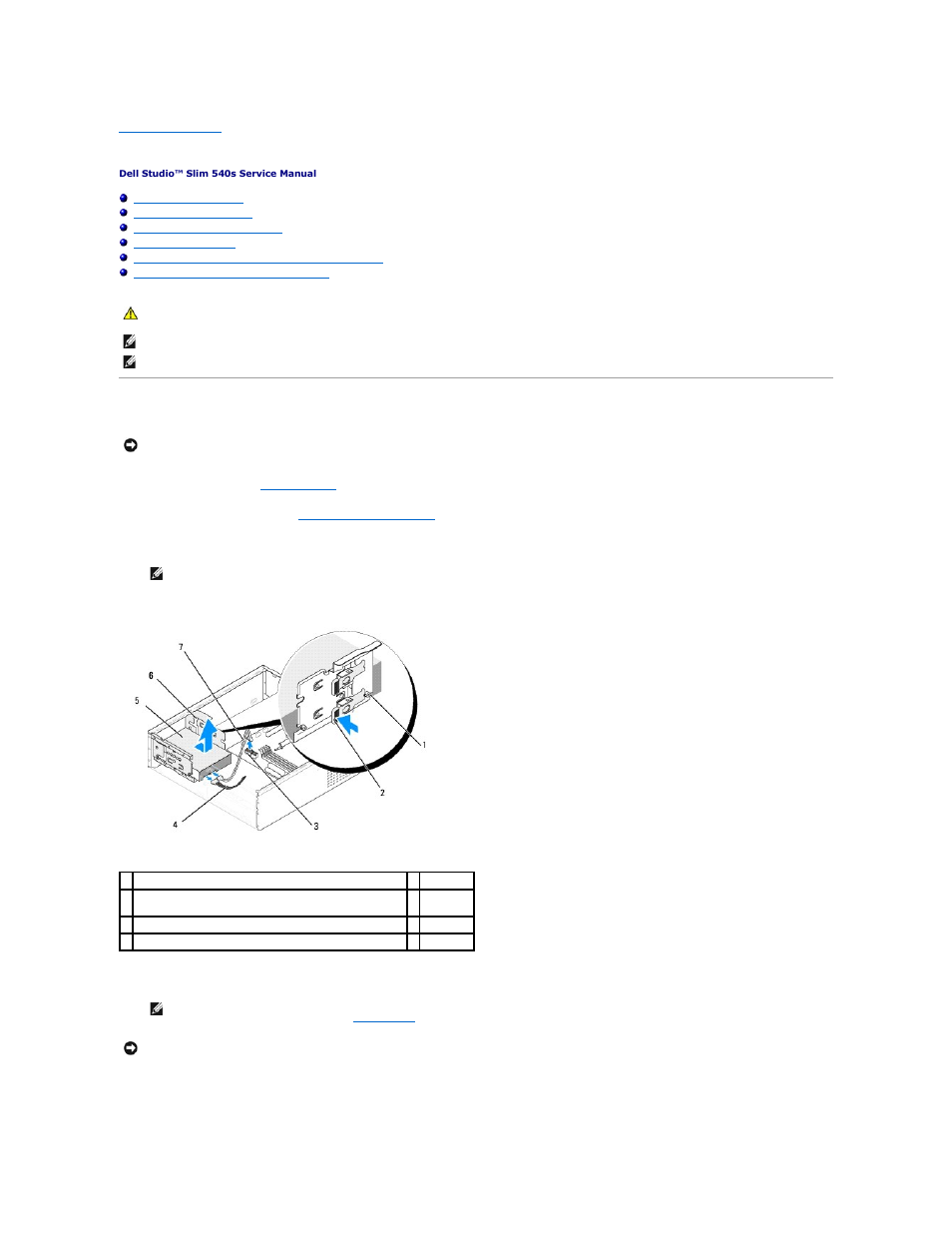 Replacing drives, Replacing the hard drive | Dell Studio Slim D540S (Late 2008) User Manual | Page 14 / 37